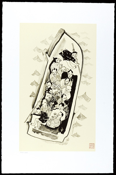 Nakamura Masayoshi “日蓮挿画”