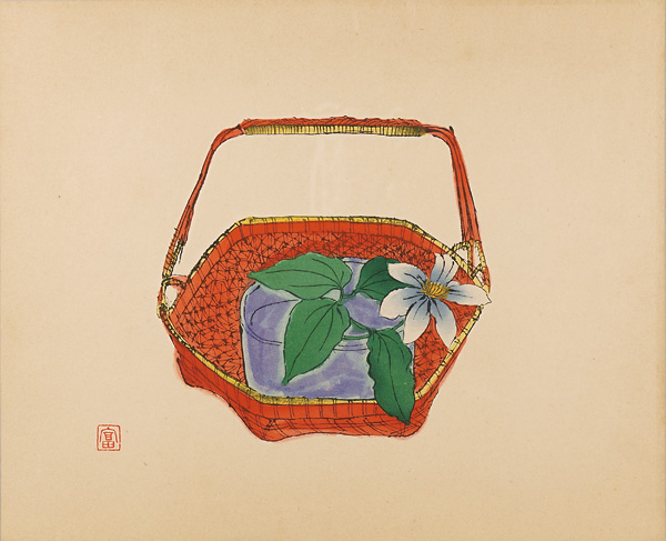 Tomimoto Kenkichi “鉄線花”