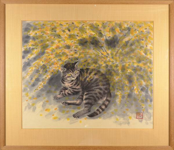 Akizuki Akira “Painting : Cat”