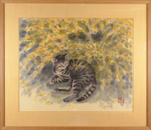 Akizuki Akira / Painting : Cat