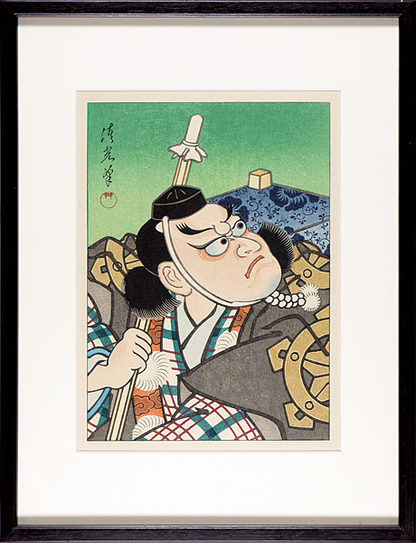 Torii Kiyomitsu “弁慶”