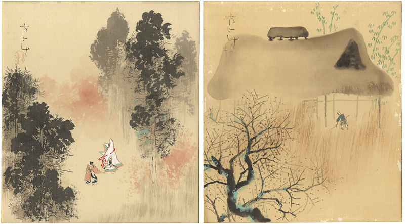 Uehara Konen “自筆色紙”