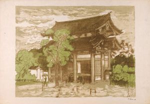 Oda Kazuma / Sight in Osaka / Eastern Gate to the Shitenno-ji Temple