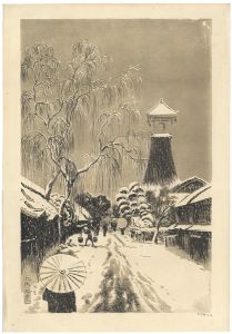 Oda Kazuma / Sight in Osaka / Sumiyoshi in Snow 