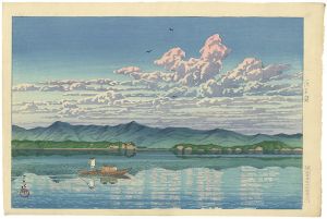 東海道風景選集　浜名湖