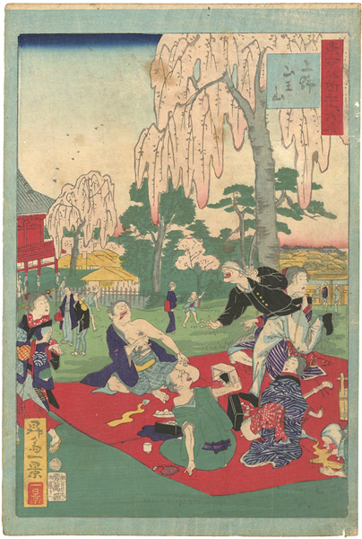 Ikkei “36 Humorous Views of Tokyo / Ueno”