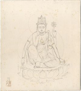 Toyama Kiyoshi / Painting : Kannon