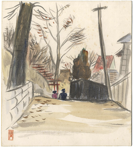 Kanazawa Nobuo “自筆色紙”