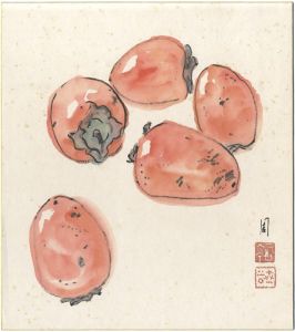 Koyama Shuji / 自筆色紙