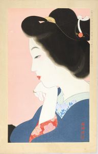 新浮世絵美人合　9月　ほろ酔ひ
