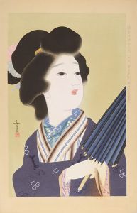 新浮世絵美人合　5月　皐月晴れ