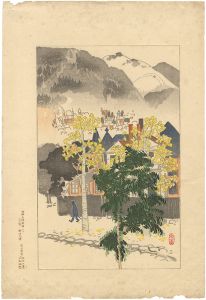 Noda Kyuho / Pictures of Celebrated Places in Osaka and Kobe / #13 Sannomiya