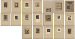 蔵書票集 EX-LIBRIS