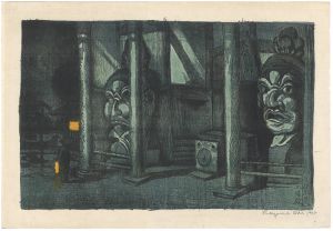 Oda Kazuma / Views of Kyoto / The Hall of Great Buddha 