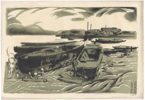 Oda Kazuma / Sight in Osaka / Near (New) Yodo River