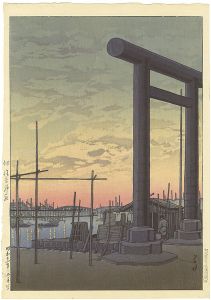 新東京百景　佃　住吉神社