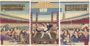 Raiden Wrestling with Kumagatake
