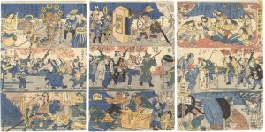 Sadashige / Didactic of Three Worlds (Heaven, Earth and Hell) [教訓三界図会]