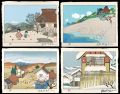 木版画集　幼な心の四季