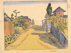 前田政雄「代々木風景」