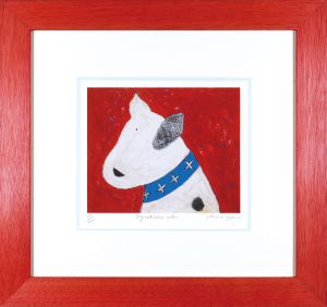 Annora Spence / DOG WITH A BLUE COLLAR