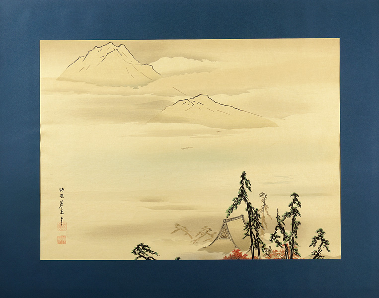 Kano Hogai “東山眺望図”