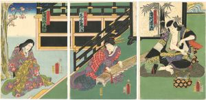 Toyokuni III / 相生源氏高砂松  [相生源氏高砂松 ]