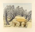 Plum Trees and Table