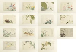 歌麿「虫えらみ 全15図揃  【復刻版】」