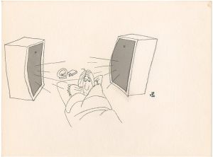Oba Hiroshi / 自筆画稿