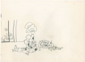 Oba Hiroshi / 自筆画稿