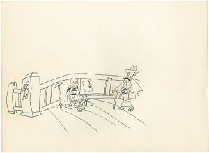 Oba Hiroshi / 自筆画稿