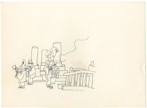 Oba Hiroshi / 自筆画稿