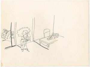 Oba Hiroshi / 自筆画稿