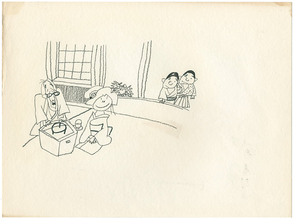 Oba Hiroshi “自筆画稿”