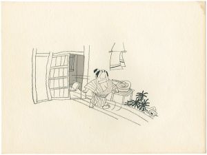 Oba Hiroshi / 自筆画稿