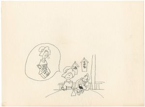 Oba Hiroshi / 自筆画稿