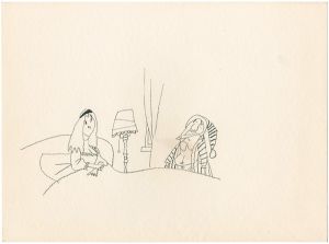おおば比呂司「自筆画稿」