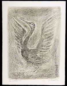 作品（飛びたつ鳥）