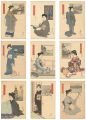 Complete set of 12 Views of To......