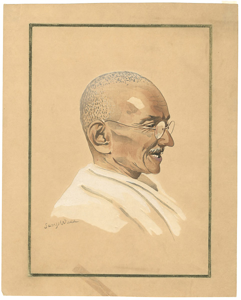 Wada Sanzo “Gandhi”
