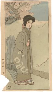 竹久夢二「春の夜」