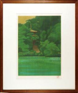 平山郁夫「浄瑠璃寺」