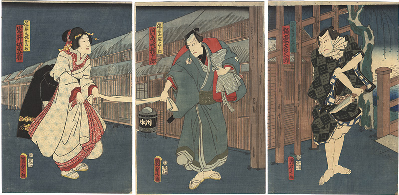 Kunisada II “昔噺誉曽我”
