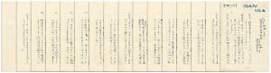 自筆原稿　銅板画の技法承前