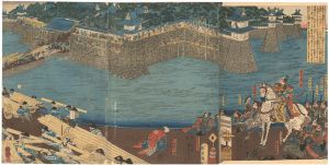 大田春長の城塀修復図（清洲城割普請の図）