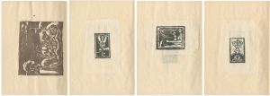 谷中安規「版画貼込帖（復刻）」