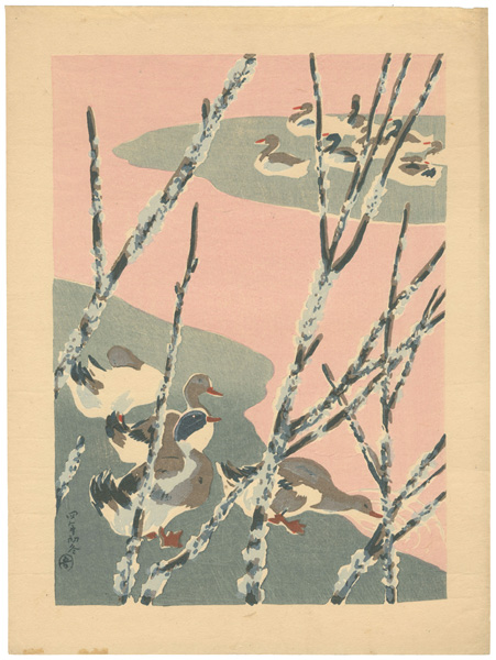 Tsuruta Goro “Early Winter of Waterside”