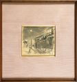 自筆画 吉原松葉屋裏（仮題）