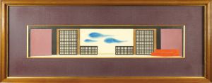 Unknown / Illustration for the Stage Setting of Kumano by Mishima Yukio